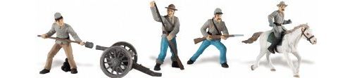 Safari Ltd Designer TOOBS Collection de soldats confédérés de la guerre civile 2
