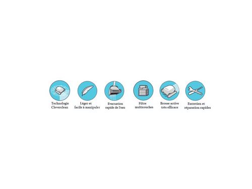 Robot De Piscine Electrique Dolphin T35 Nettoyage Du Fond Parois Et Ligne D Eau Compatible Tout Type De Revetement De Piscine Accessoires Piscines Spa Et Jacuzzis Achat Prix Fnac