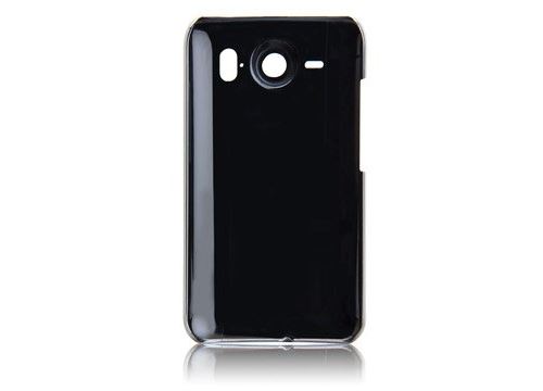 Case-Mate Barely There - Étui pour téléphone portable - plastique - noir - pour HTC Desire HD