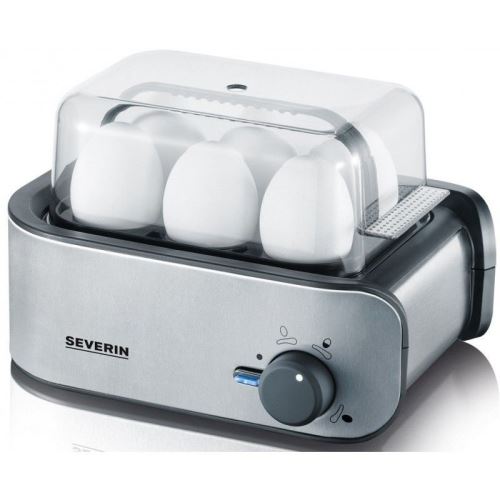 SEVERIN EK 3134 - Cuiseur à œufs - noir/inox brossé
