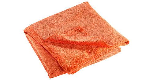 Serviette en microfibres double face 180 x 90 cm - Orange