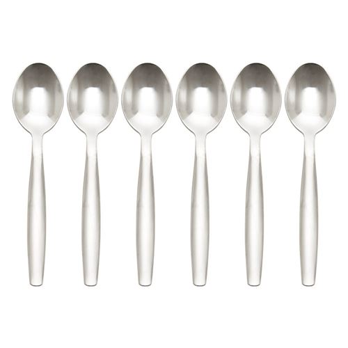 Amefa Argent Lot De 6 Cuillères À Moka Inox - / Métallique - Acier Inoxydable (Inox)