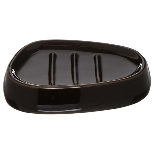 FIVE Simply Smart - Porte Savon Galet 12cm Noir