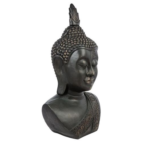 T&ecirc;te de Bouddha - h. 113 cm - Livraison gratuite