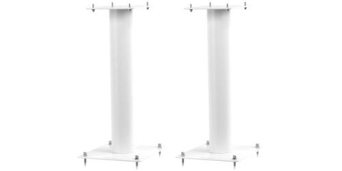 Norstone Stylum 1 Blanc satin - Paire de Pieds d'Enceintes de 50cm
