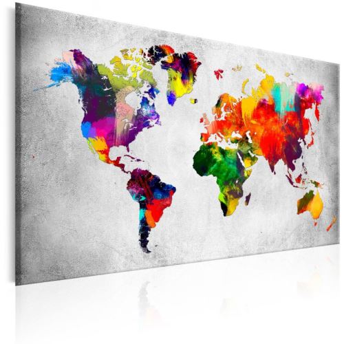 Tableau - Coloured Revolution .Taille : 90x60