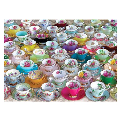 Eurographics 6000–5314 Tasses à thé Puzzle 1000 pièces