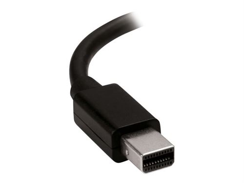 StarTech Adaptateur Mini DisplayPort vers HDMI - Convertisseur Mini DP vers HDMI - M/F - Ultra HD 4K 60 Hz - Noir - Convertisseur vidéo - DisplayPort - HDMI