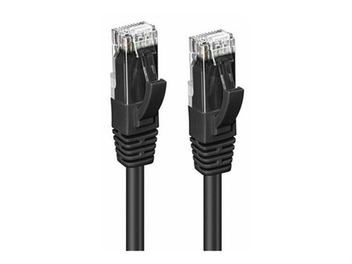 MicroConnect - Netwerkkabel - RJ-45 (M) naar RJ-45 (M) - 2 m - UTP - CAT 5e - zwart