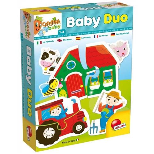 LISCIANI GIOCHI Puzzle Baby duo la ferme