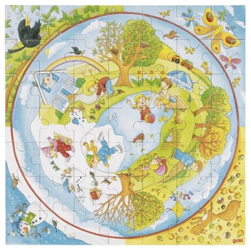 XXL Puzzle les saisons