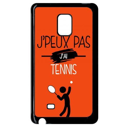 Coque samsung galaxy note edge n9150 j peux pas j ai tennis 10