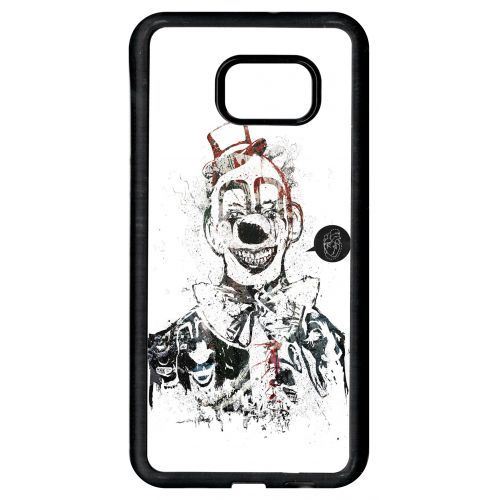 Etui à rabat samsung galaxy s6 edge plus creative art scary clown