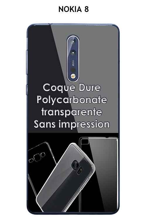 Onozo - Coque NOKIA 8 Transparente (coque dure)