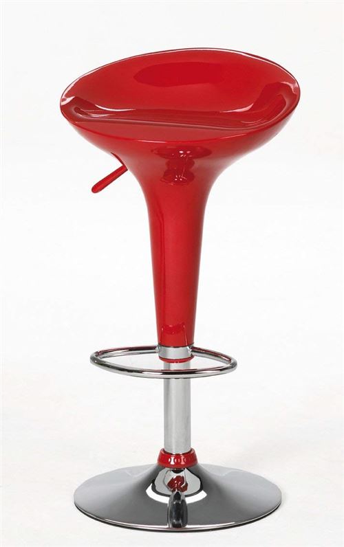tabouret rouge
