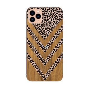 Coque iphone 11 PRO MAX effet bois leopard noir transparente - Coque et ...