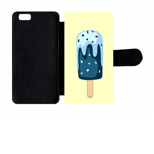Etui À Rabat Apple Iphone 6s Glace Baton Bleu