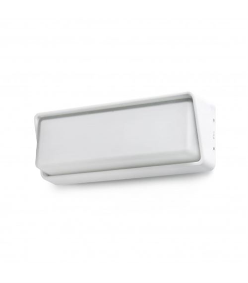 Aplique murale de jardin blanche Half