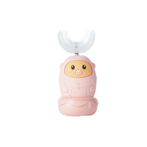 Brosse à dents électrique d’enfant 2-9 ans , 26000 rpm, IPX7 ,3 Vitesses Sonique, 98*51mm -Rose