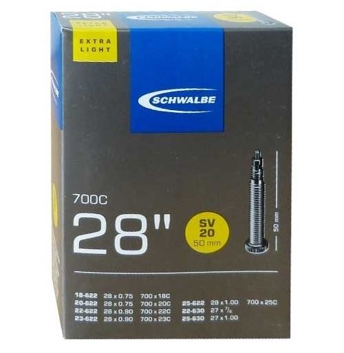 Schwalbe tube intérieur 27/28 x 0,75/1,00(18/25-622/630) FV 50 mm