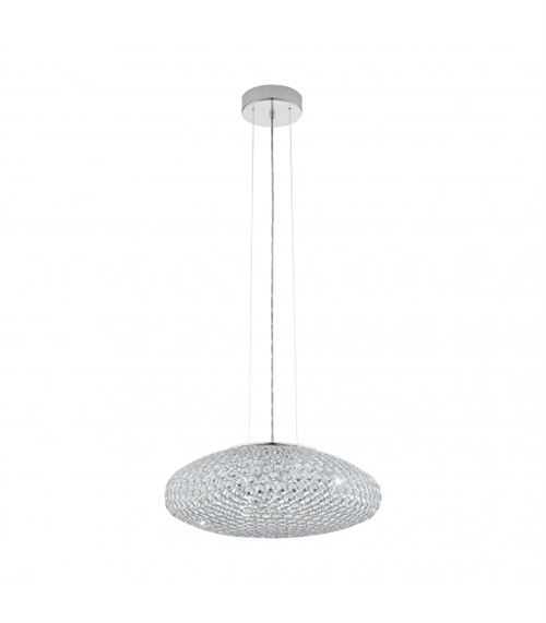 Suspension CLEMENTE 3 ampoules chrome