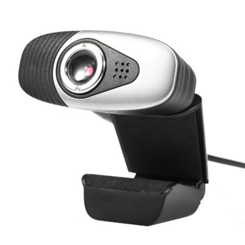 (#142) 12.0MP HD Webcam USB Plug Computer Web Camera with Sound Absorption Microphone, (Grey)