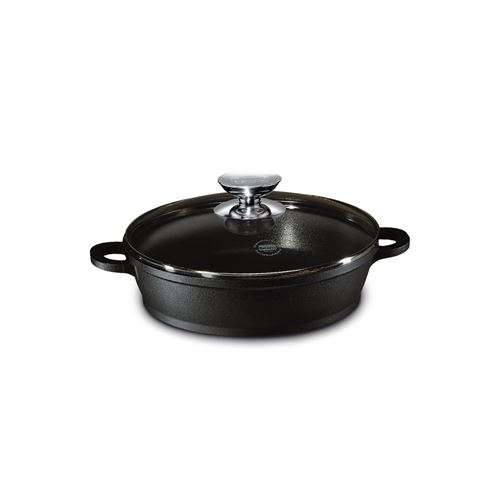 Berndes Titane Edition Spéciale Sauteuse 28 cm avec couvercle en verre