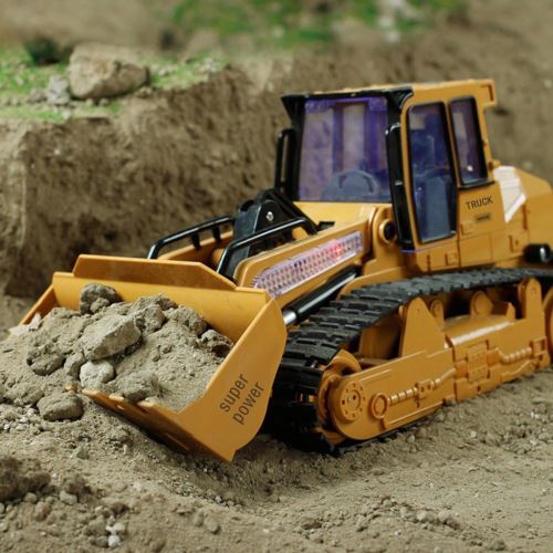 01:12 RC Pelle Pelle Contrôle à distance Construction Bulldozer Camion Jouet léger_onaeatza575