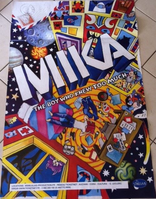 MIKA - 80x120 cm - AFFICHE / POSTER