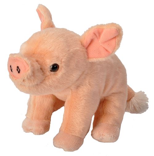 Wild Republic Pig Baby Plush, Peluches, Peluches, Cadeaux pour les enfants, Cuddlekins 8 pouces