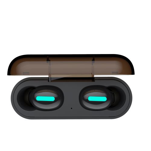 Ecouteurs HBQ-Q32I Bluetooth 5.0 Oreillettes Sans Fil TWS Sport Noir