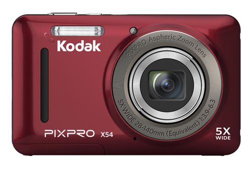 Kodak Pixpro - X54 - Appareil Photo Numerique Compact 16 Mpixels - Rouge