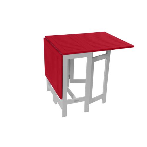 Table Console De Jardin Pliante Burano City Green Rouge Mobilier