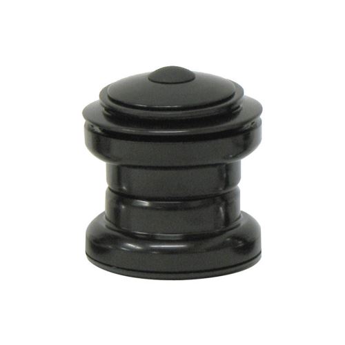 Casque d'écoute ETC Acier sans filetage 1-1/8 Noir
