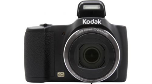 Kodak PIXPRO Friendly Zoom FZ201 - Appareil photo numérique - compact - 16.15 MP - 720 p - 20x zoom optique - noir