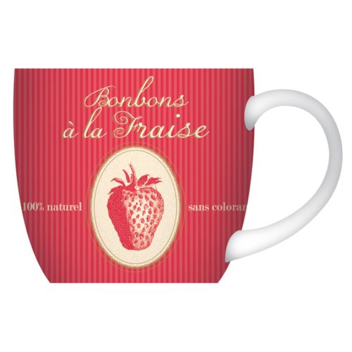 Tasse céramique Fraise