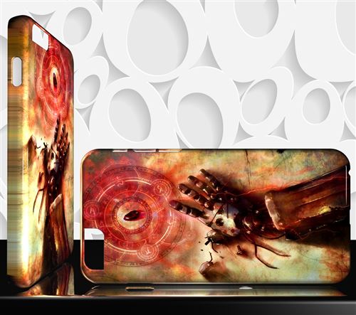 Coque Design Iphone 7+ 7 PLUS MANGA FULLMETAL ALCHEMIST - HAGANE NO RENKINJUTSUSHI - Réf 23