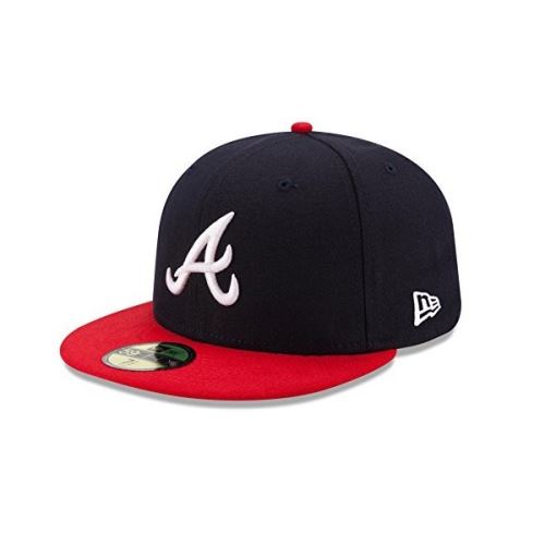 Casquette MLB Atlanta Braves New Era authentic performance 59fifty Bleu taille casquette - 7 5/8 (60.6cm)