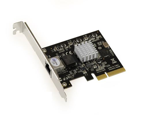 Carte pcie reseau lan ethernet 10 gb 1 port rj45 avec chipset tehuti