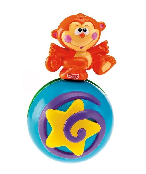 Mattel - m4045 - jouet 1er age - fisher price - balle ouistiti