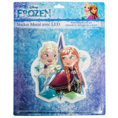 Lampe Veilleuse La Reine des Neiges LED Disney enfant Stickers