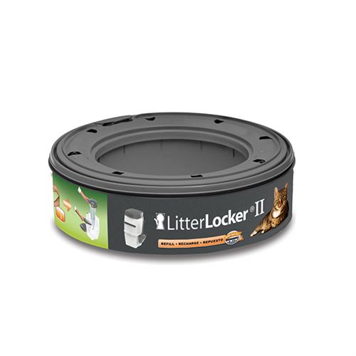 litter locker ii recharge pour poubelle de litiere - chat