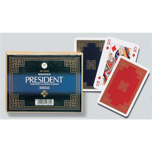 President : 2 jeux de cartes