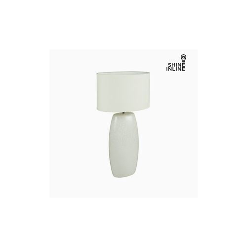 Lampe de bureau Blanc Céramique (16 x 11 x 31 cm) by Shine Inline