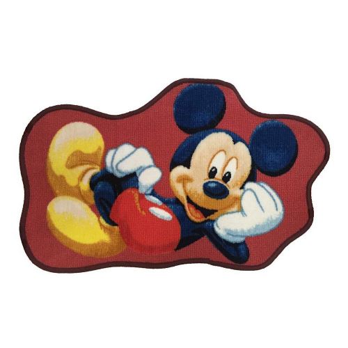 Tapis enfant Mickey Mouse 80 x 50 cm cm Disney forme - guizmax