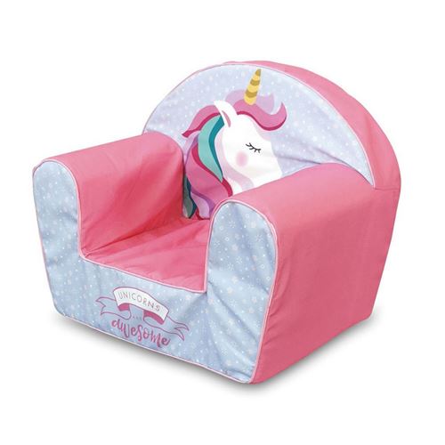 Canapé en mousse avec revêtement amovible 42x52x32cm de ZASKA-Licorne