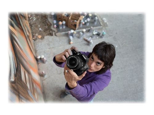 Canon EOS 750D - Value-up Kit - appareil photo numérique - Reflex - 24.2 MP - APS-C - 1080p / 30 pi/s - 3x zoom optique objectif EF-S 18-55 mm IS STM - Wi-Fi, NFC