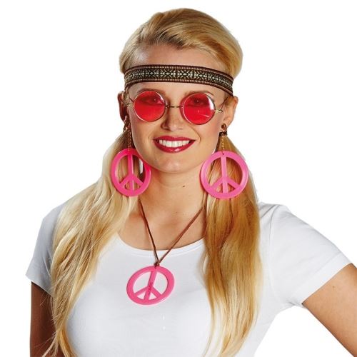 Rubie's ensemble robe hippie dames 5-pièces