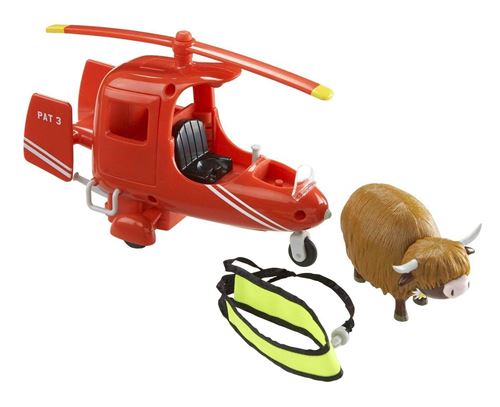 Postman Pat Vehicle and Accessory Set - Helicopter