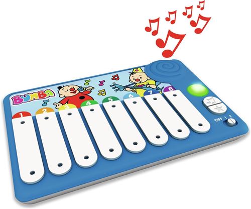 Studio 100 Piano Bumba Musica 29 cm bleu